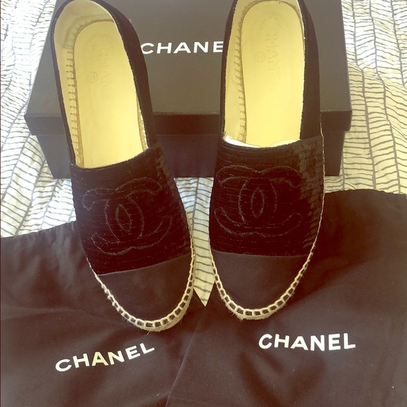 chanel espadrilles neiman marcus